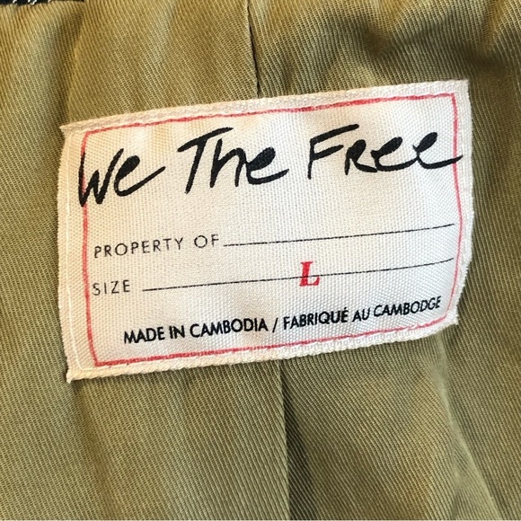 Free  People Freddie Long line double breasted plaid blazer coat - Picture 5 of 13